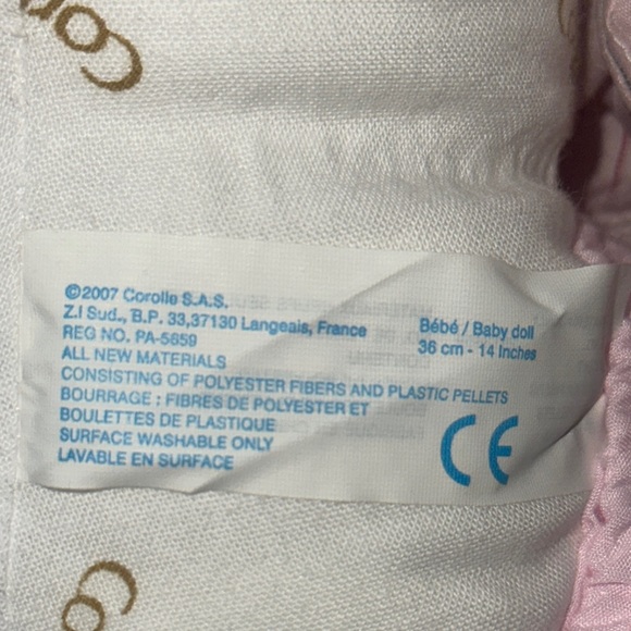 Corolle Vintage vanilla scented baby doll 2000 in prestige beautiful Bebe 14” - Picture 10 of 17